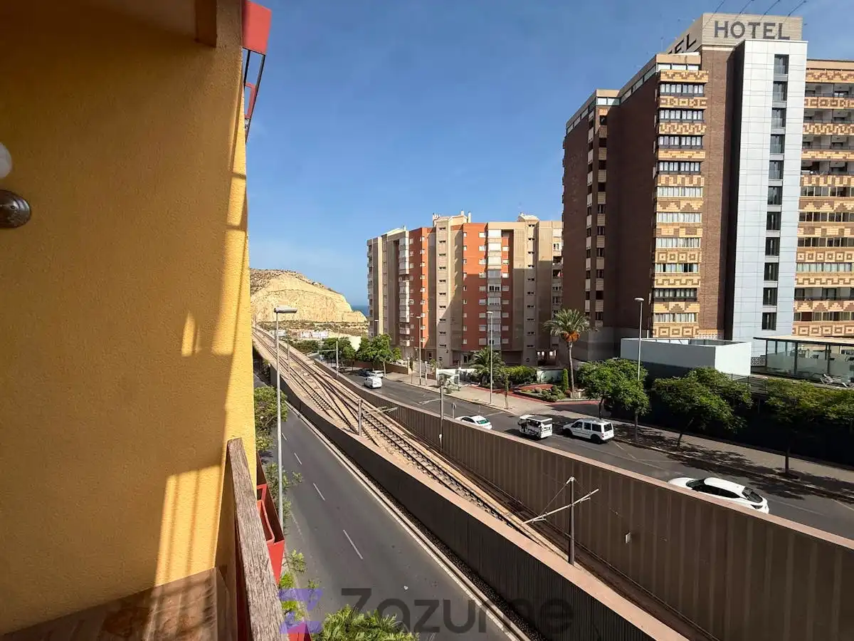Exterior view of Flat for rent in Alicante / Alacant  with Air Conditioner, Terrace and Furnished