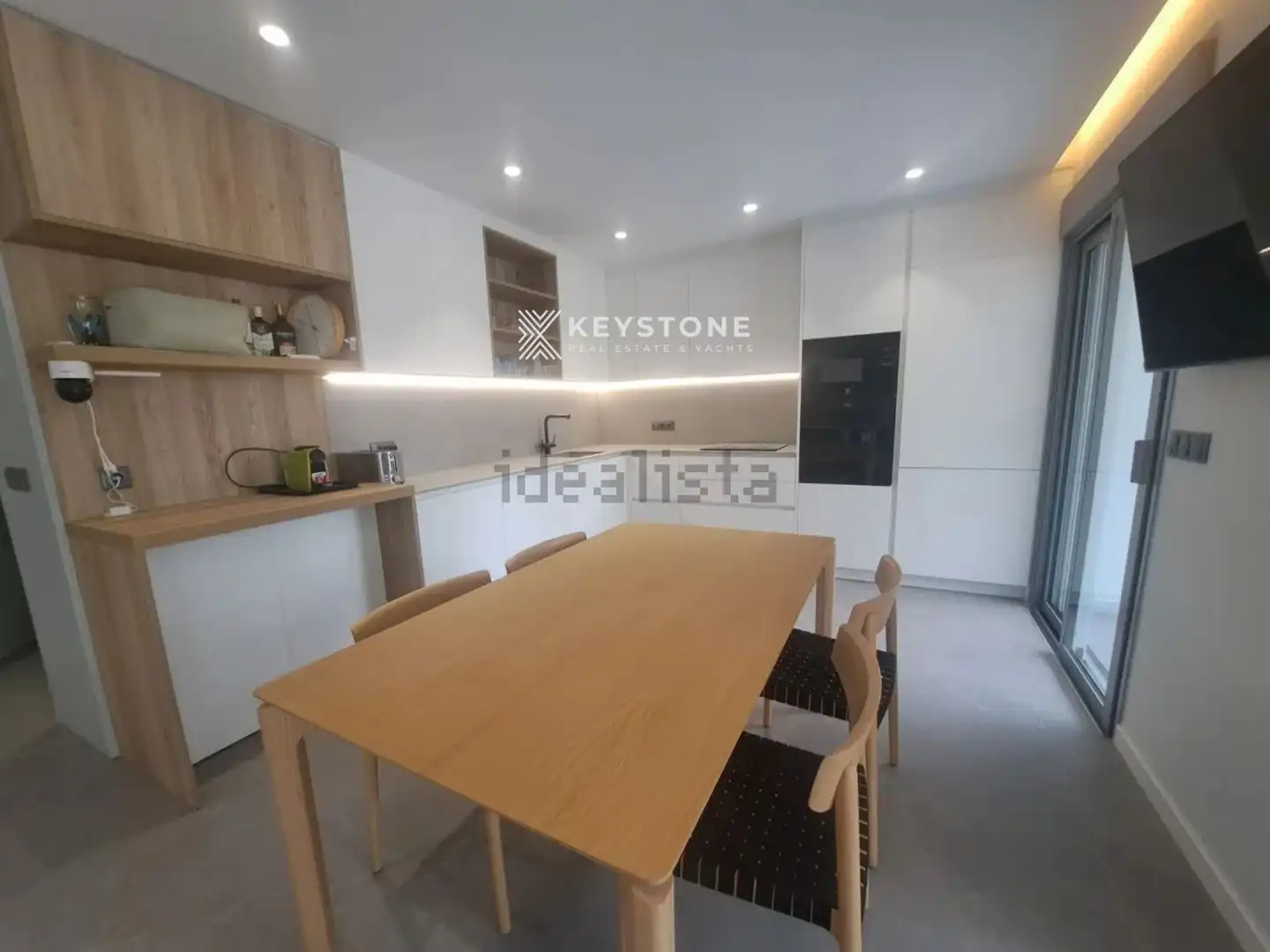 Küche von Wohnung zur Miete in Alicante / Alacant mit Klimaanlage, Heizung und Terrasse
