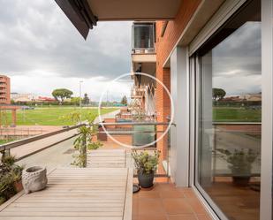 Terrace of Flat for sale in Vic  with Heating, Parquet flooring and Furnished