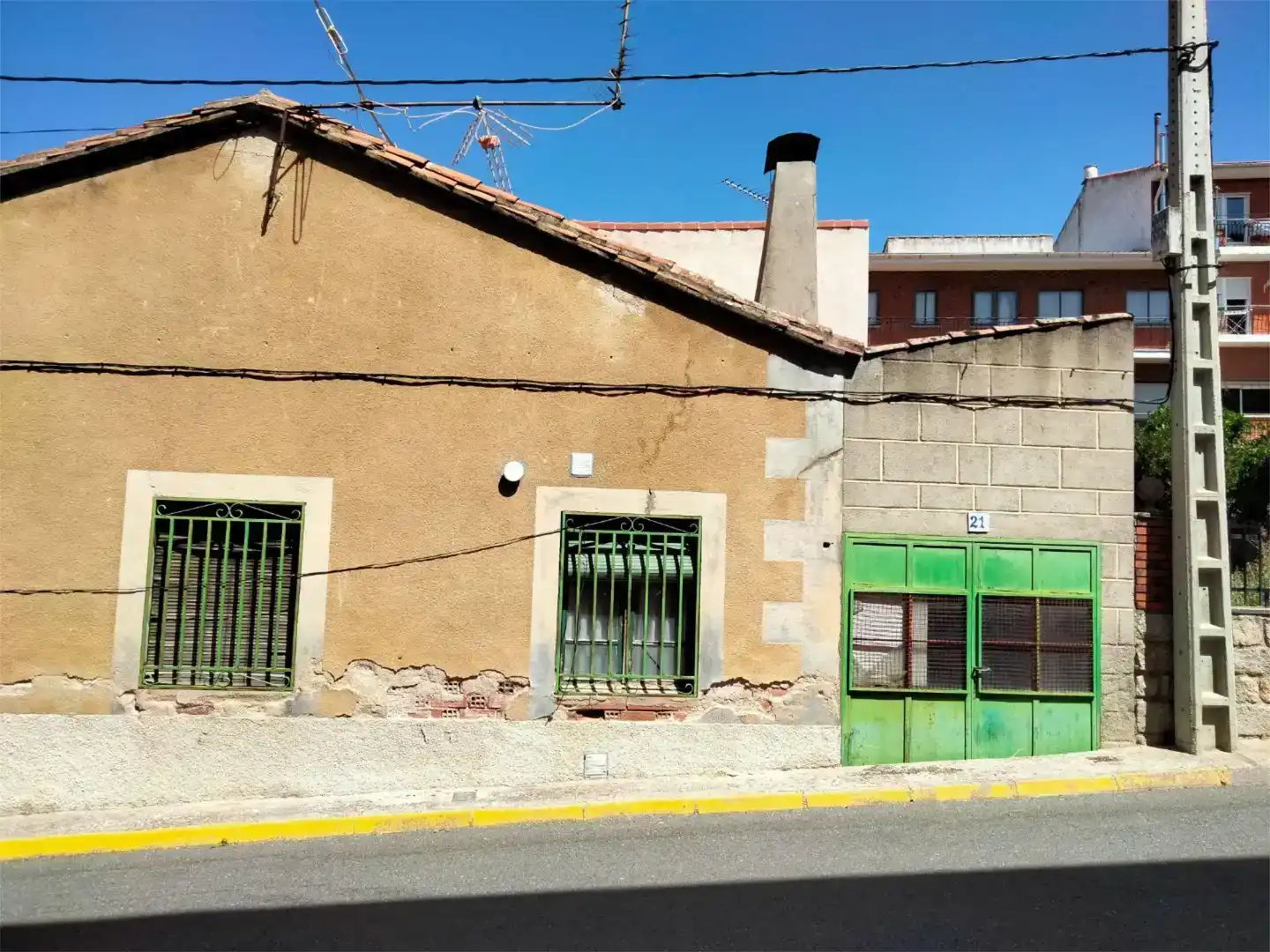 Vista exterior de Pis en venda en Burgohondo