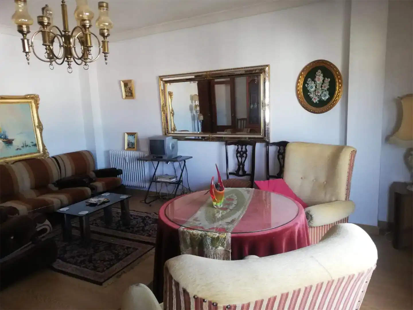 Sala d'estar de Pis en venda en Coria amb Aire condicionat i Balcó