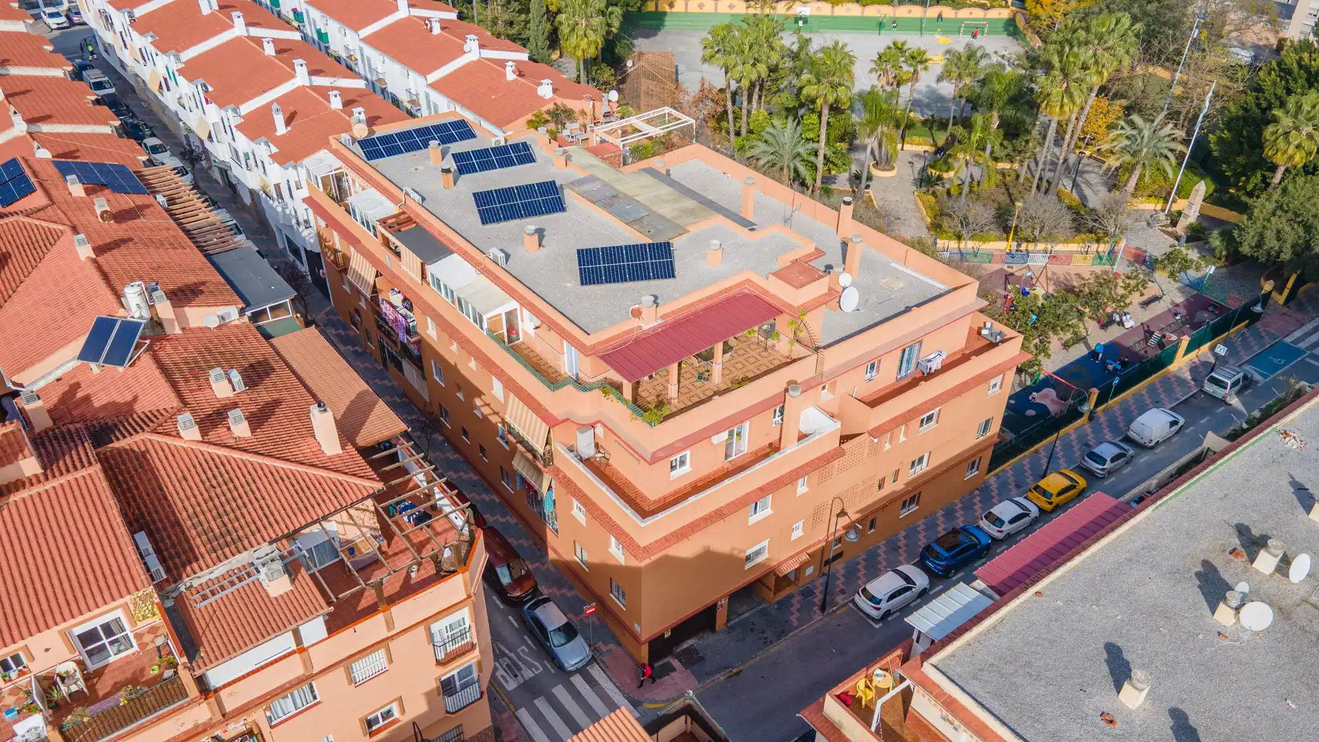 Vista exterior de Piso en venta en Mijas con Amueblado