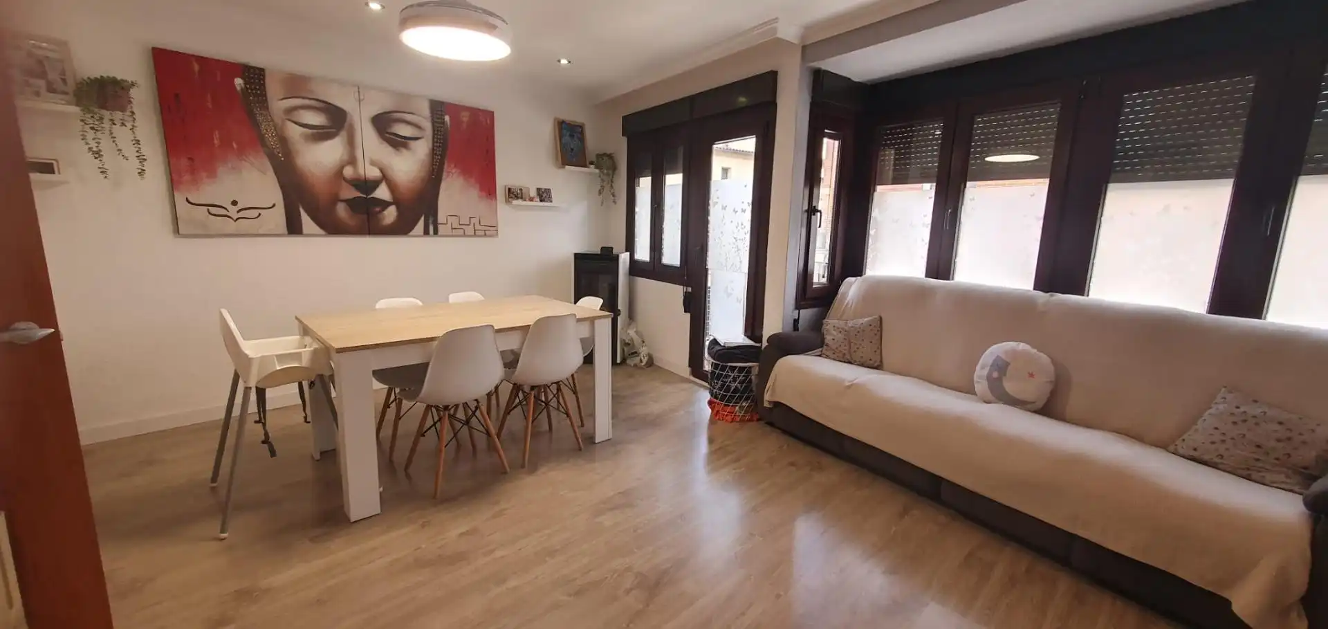 Sala d'estar de Pis en venda en Ontinyent amb Aire condicionat i Balcó