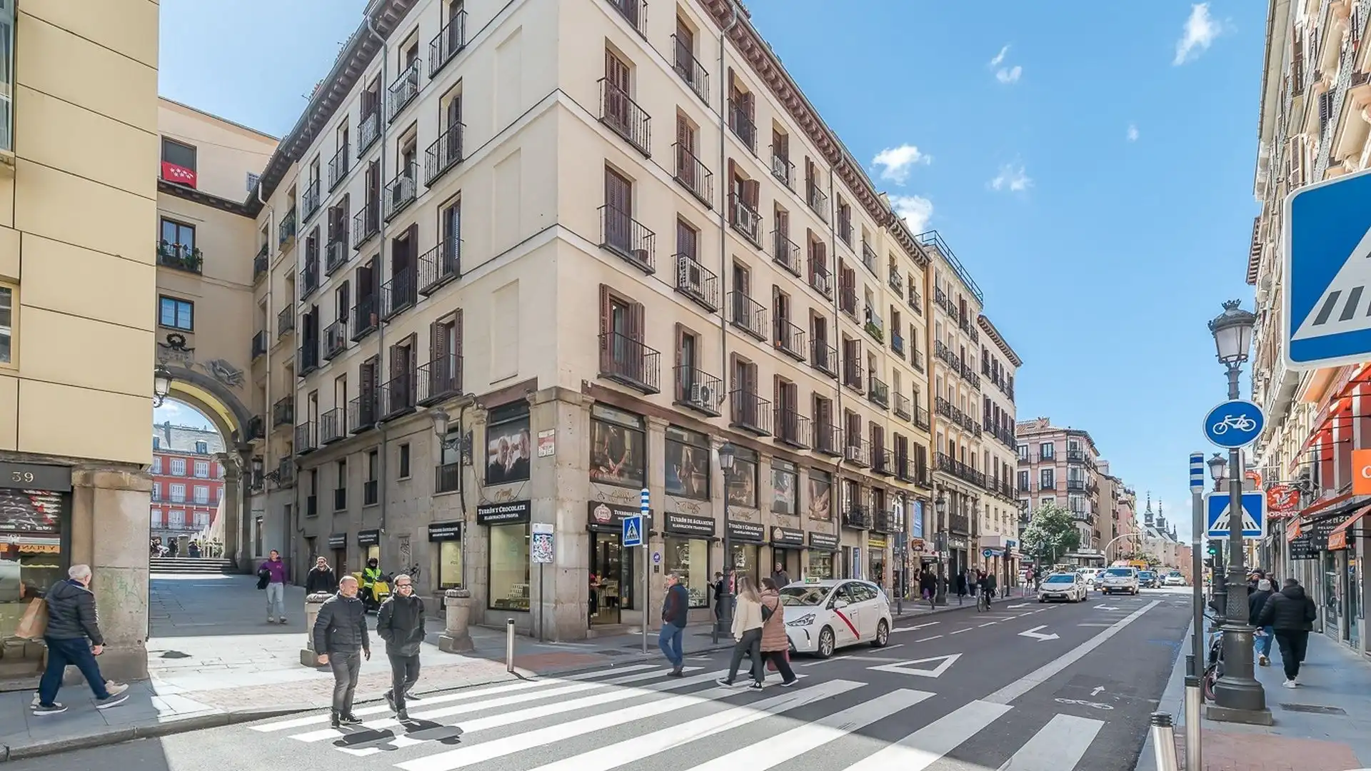 Exterior view of Flat for rent in Madrid