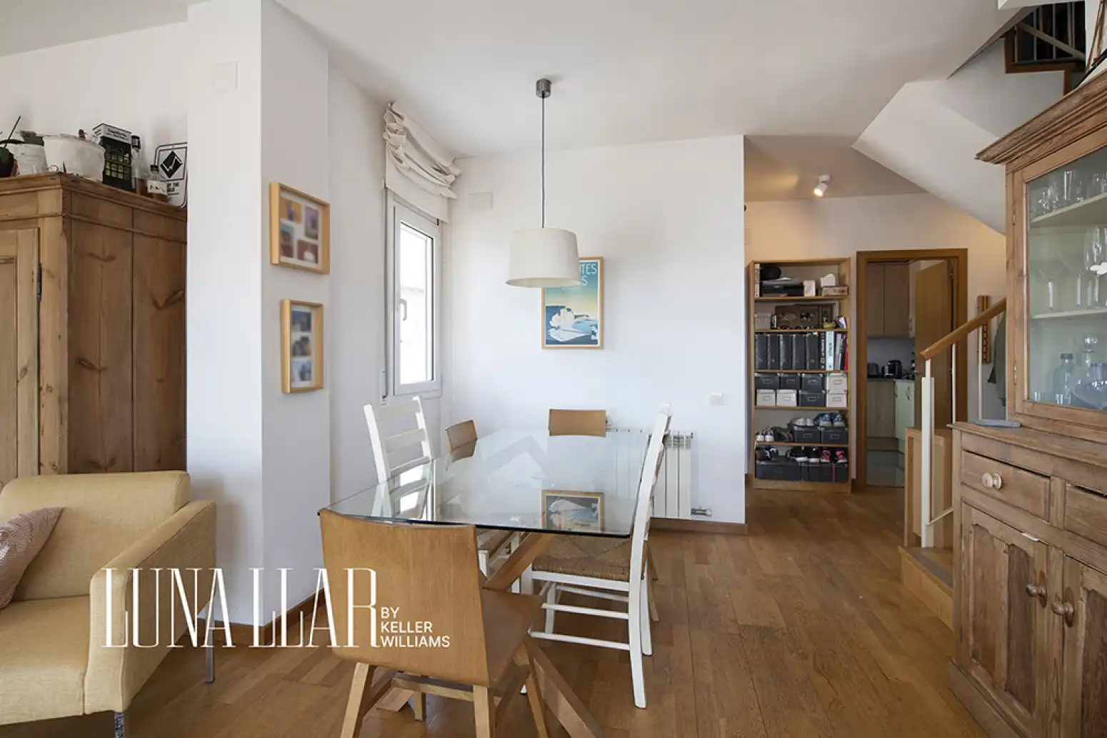 Esszimmer von Wohnung zum Verkauf in Castelldefels mit Klimaanlage, Heizung und Parkett