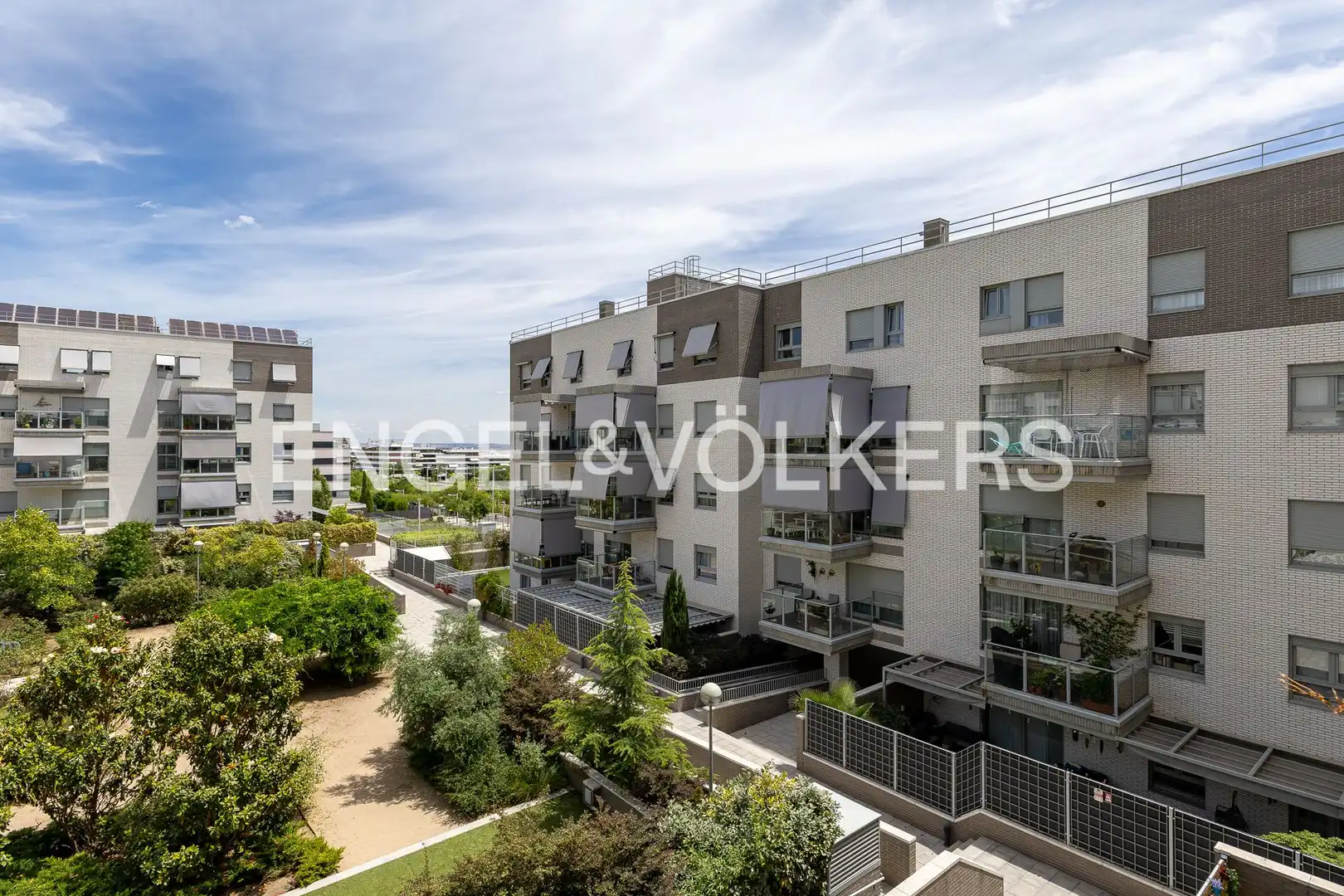 Terrasse von Wohnung zur Miete in San Sebastián de los Reyes mit Klimaanlage, Heizung und Privatgarten