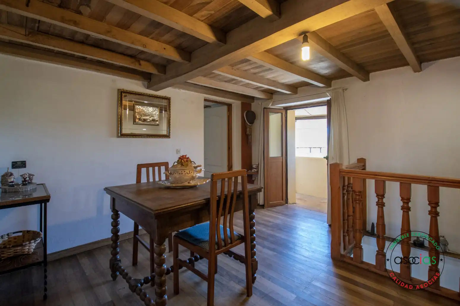 Esszimmer von Einfamilien-Reihenhaus zum Verkauf in Colunga mit Heizung