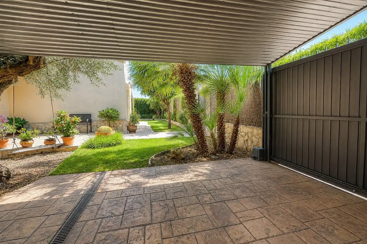 Terrassa de Casa o xalet en venda en Jerez de la Frontera amb Aire condicionat, Calefacció i Jardí privat