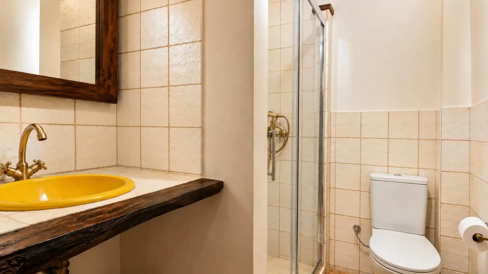 Baño de Casa o chalet en venta en Comillas (Cantabria) con Calefacción, Jardín privado y Terraza