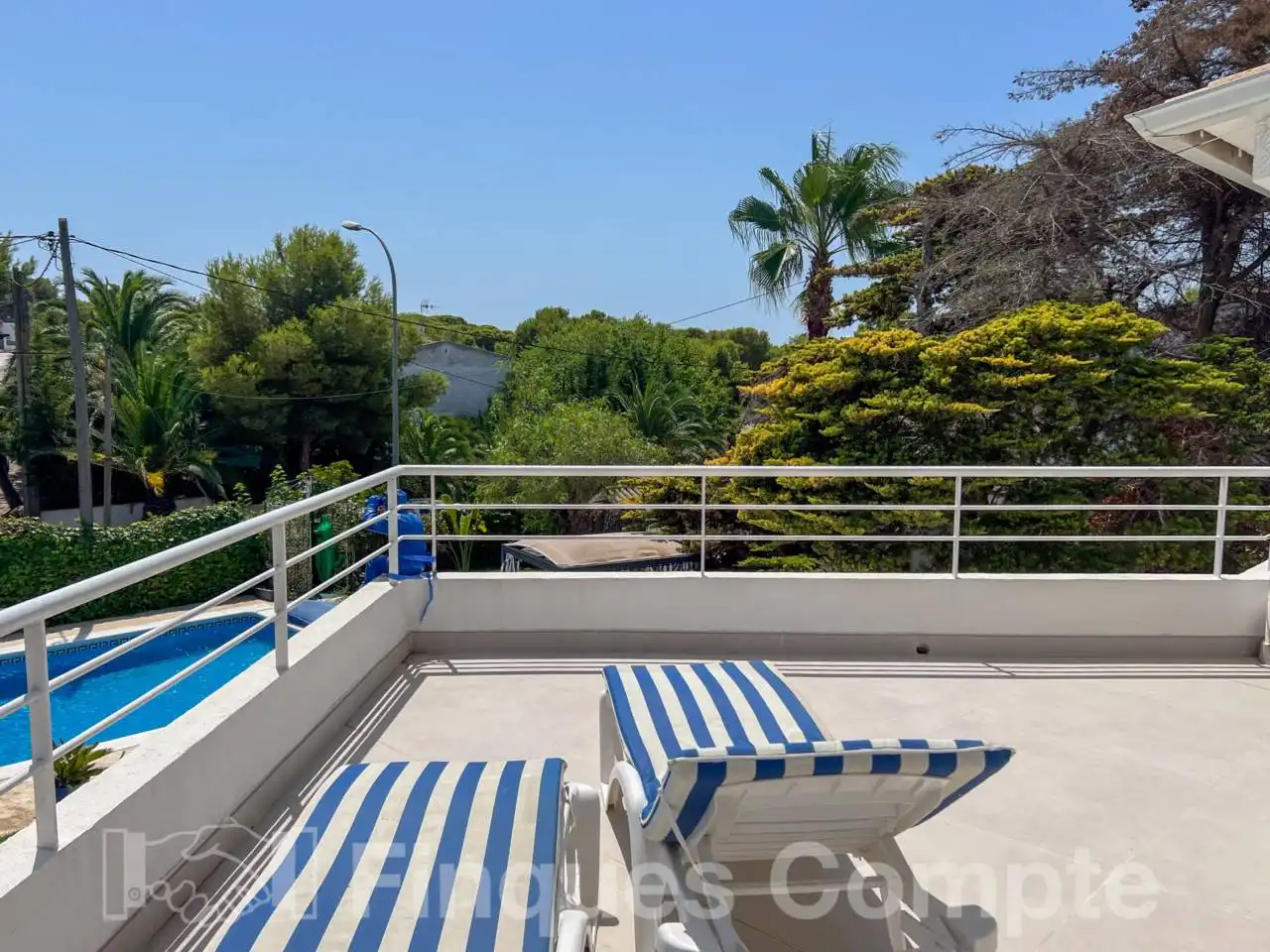 Terrassa de Casa o xalet en venda en Roda de Berà amb Aire condicionat, Jardí privat i Terrassa