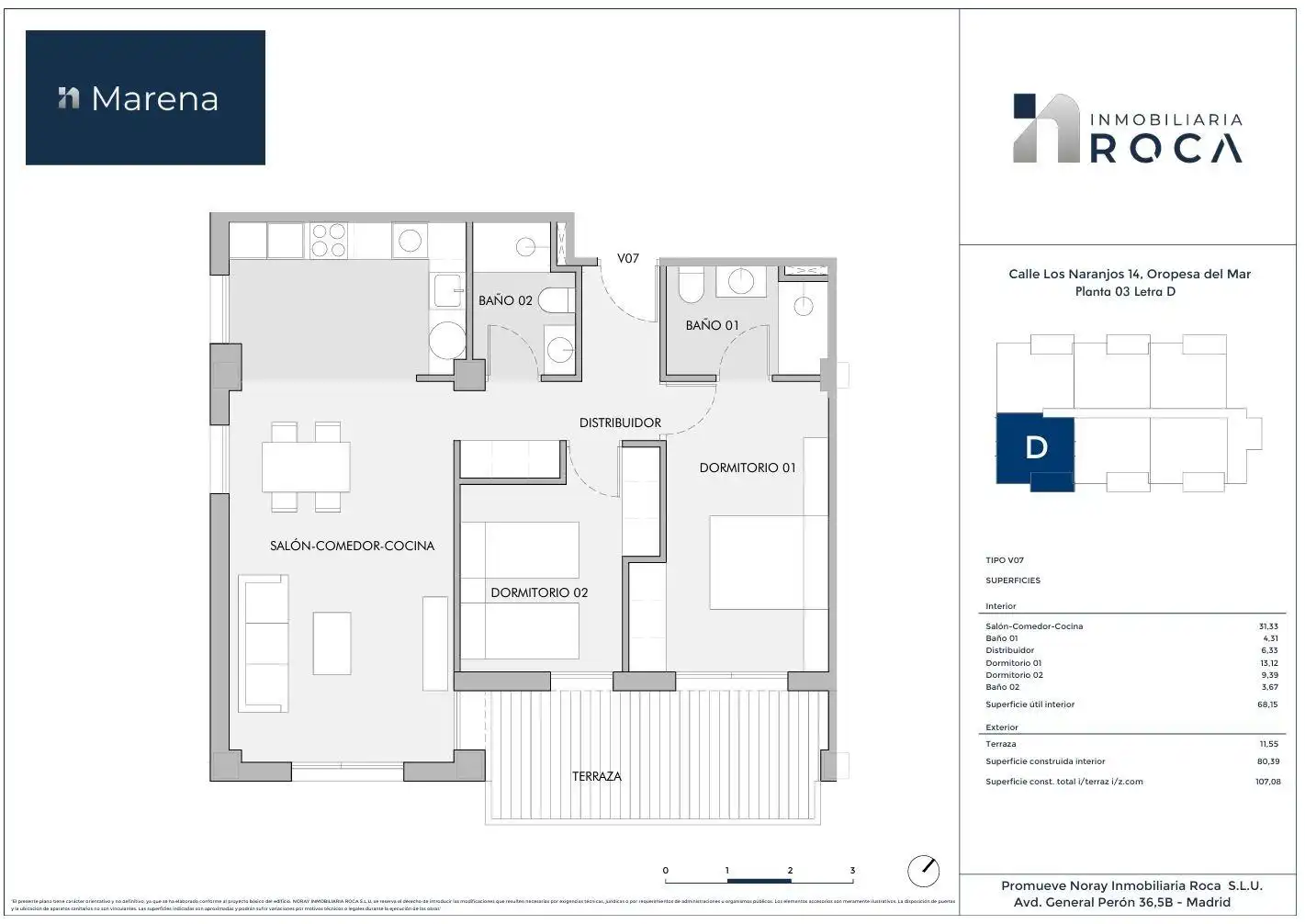 Wohnungen zum Verkauf in Oropesa del Mar / Orpesa mit Privatgarten, Terrasse und Gemeinschaftspool