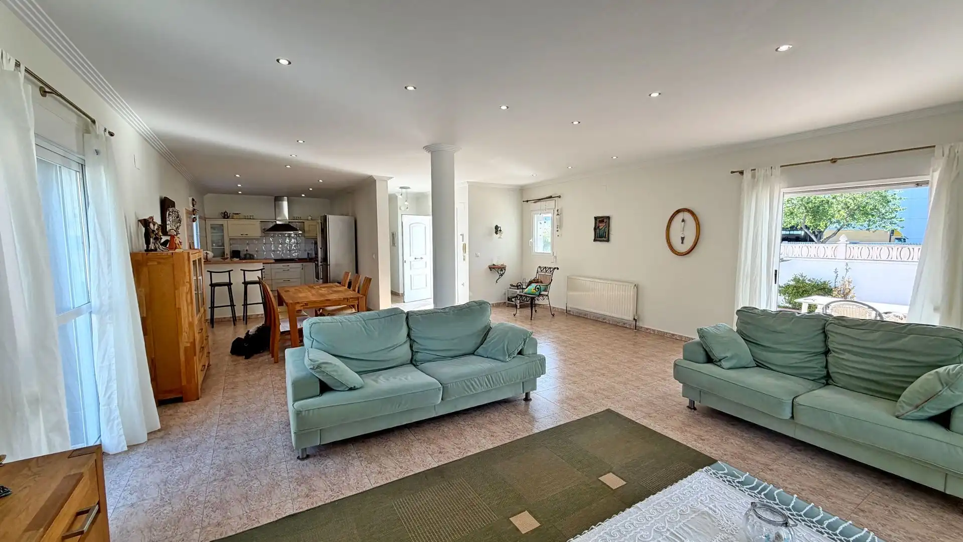 Sala de estar de Casa o chalet en venta en El Verger con Aire acondicionado, Calefacción y Jardín privado