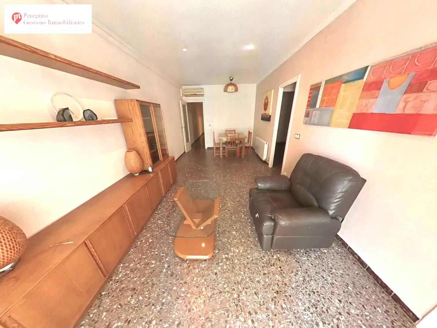 Sala de estar de Piso en venta en Badalona con Aire acondicionado, Calefacción y Trastero