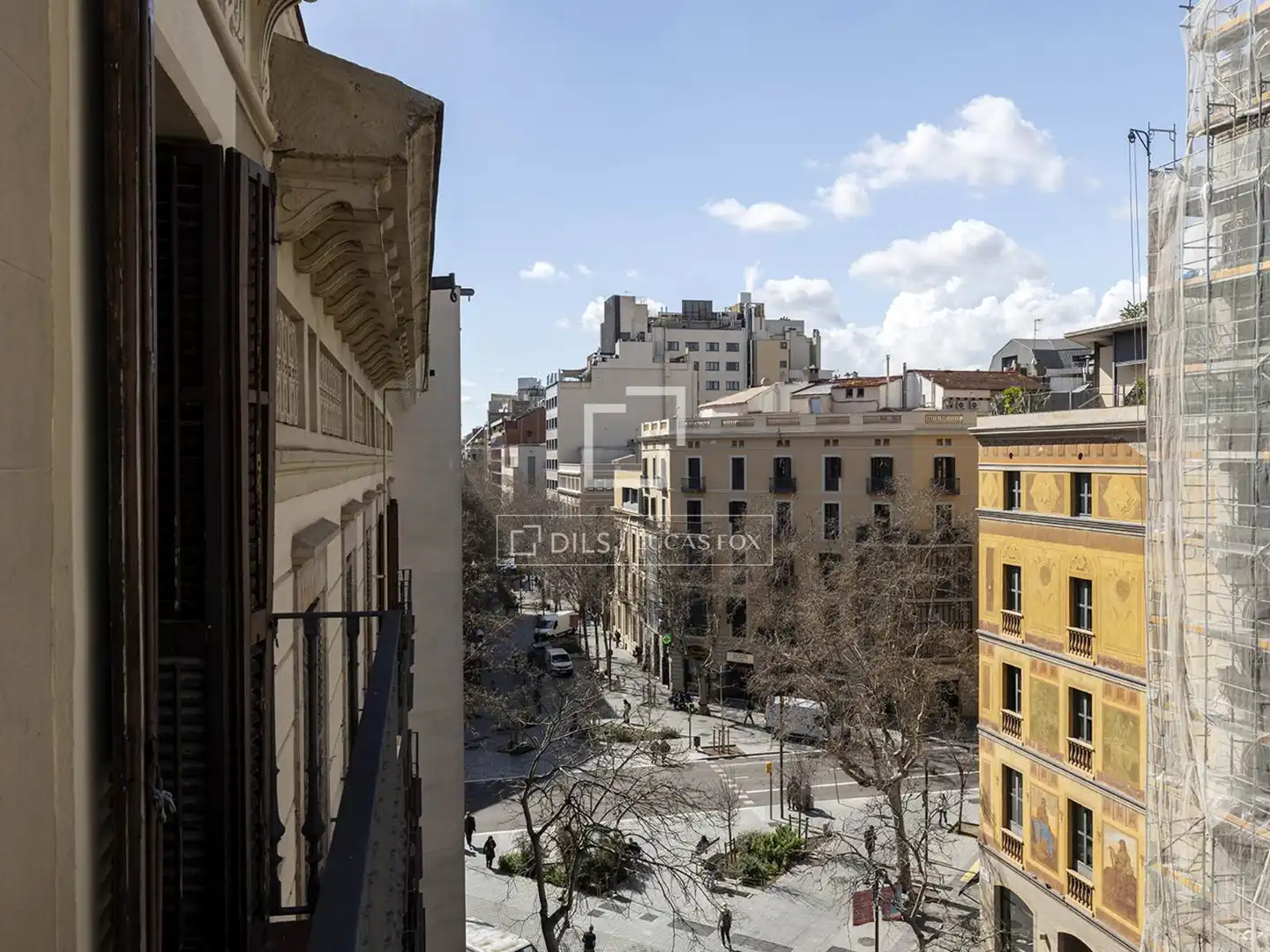 Exterior view of Flat for sale in Barcelona  with Air Conditioner, Heating and Parquet flooring
