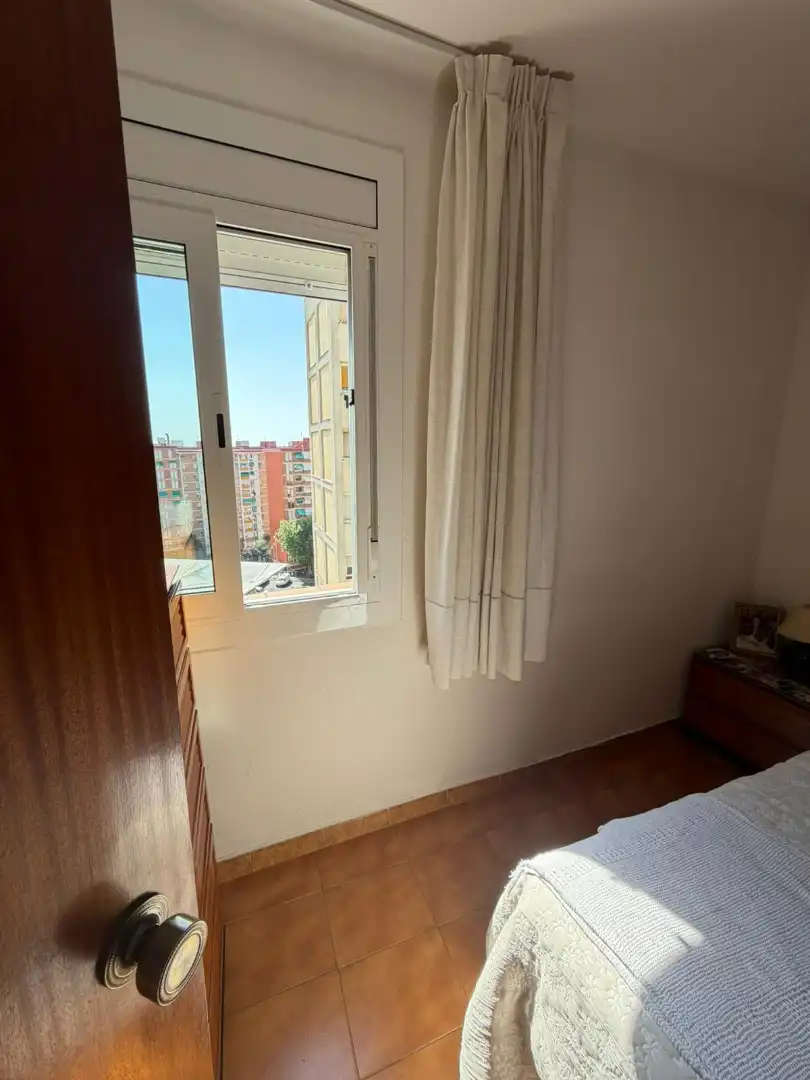 Bedroom of Flat for sale in Cornellà de Llobregat  with Air Conditioner and Furnished