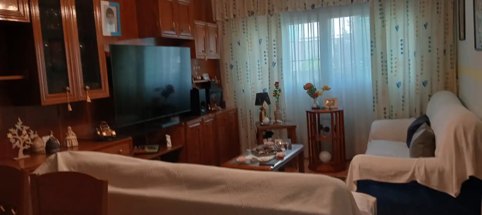 Sala de estar de Piso en venta en Mejorada del Campo con Calefacción y Amueblado