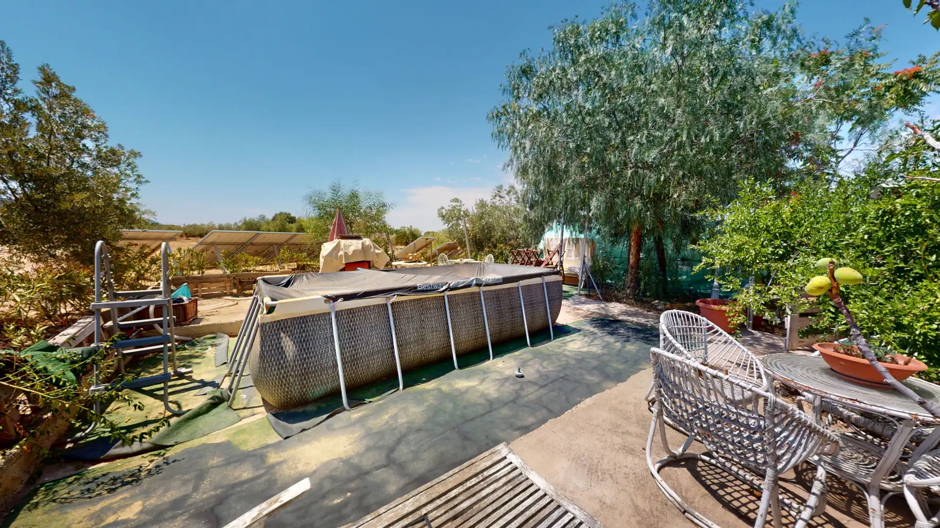 Piscina de Casa o xalet en venda en Biar amb Aire condicionat, Jardí privat i Piscina