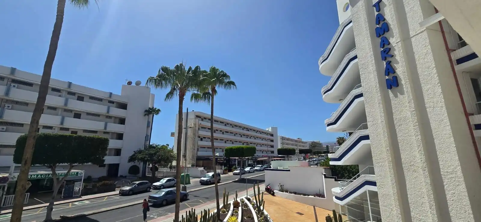 Vista exterior de Apartamento de alquiler en San Bartolomé de Tirajana con Amueblado, Balcón y Piscina comunitaria