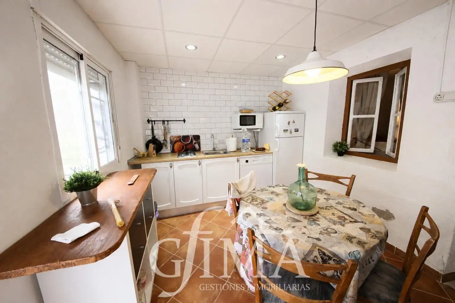 Cocina de Casa o chalet en venta en Tomelloso con Jardín privado, Terraza y Trastero