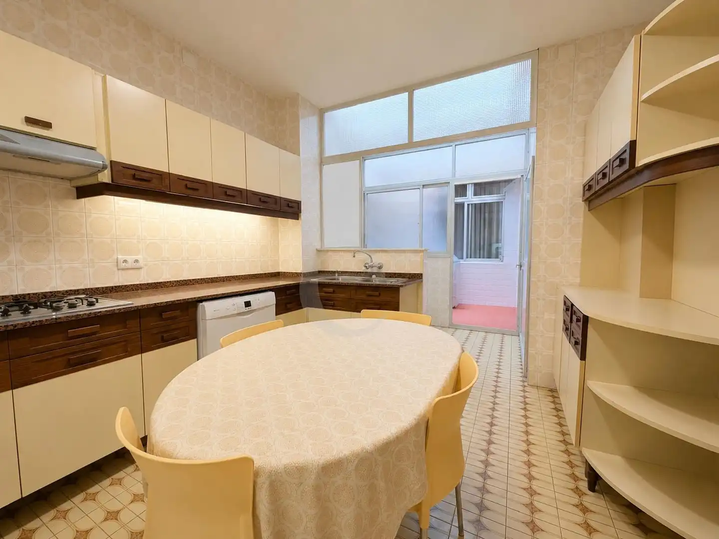 Kitchen of Flat for sale in Valencia  with Air Conditioner and Terrace
