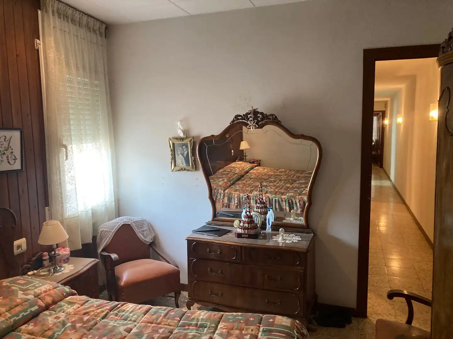 Dormitori de Casa o xalet en venda en Vilanova de Bellpuig amb Calefacció, Terrassa i Moblat