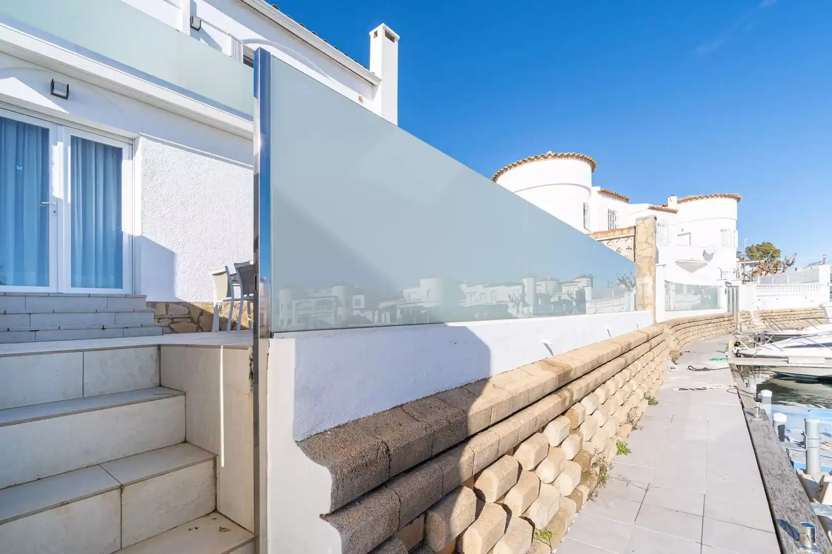 Terrassa de Casa o xalet en venda en Empuriabrava amb Aire condicionat, Terrassa i Piscina