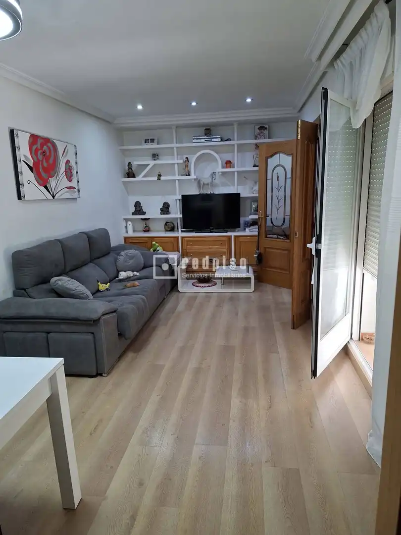 Sala de estar de Piso en venta en Getafe con Calefacción, Terraza y Amueblado