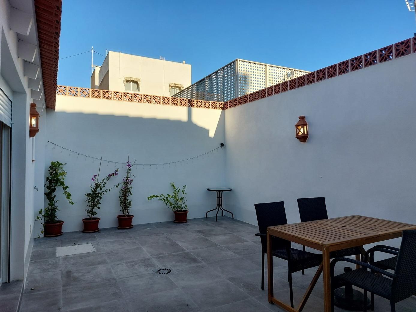 Terrassa de Casa o xalet de lloguer en San Vicente del Raspeig / Sant Vicent del Raspeig amb Aire condicionat, Terrassa i Moblat