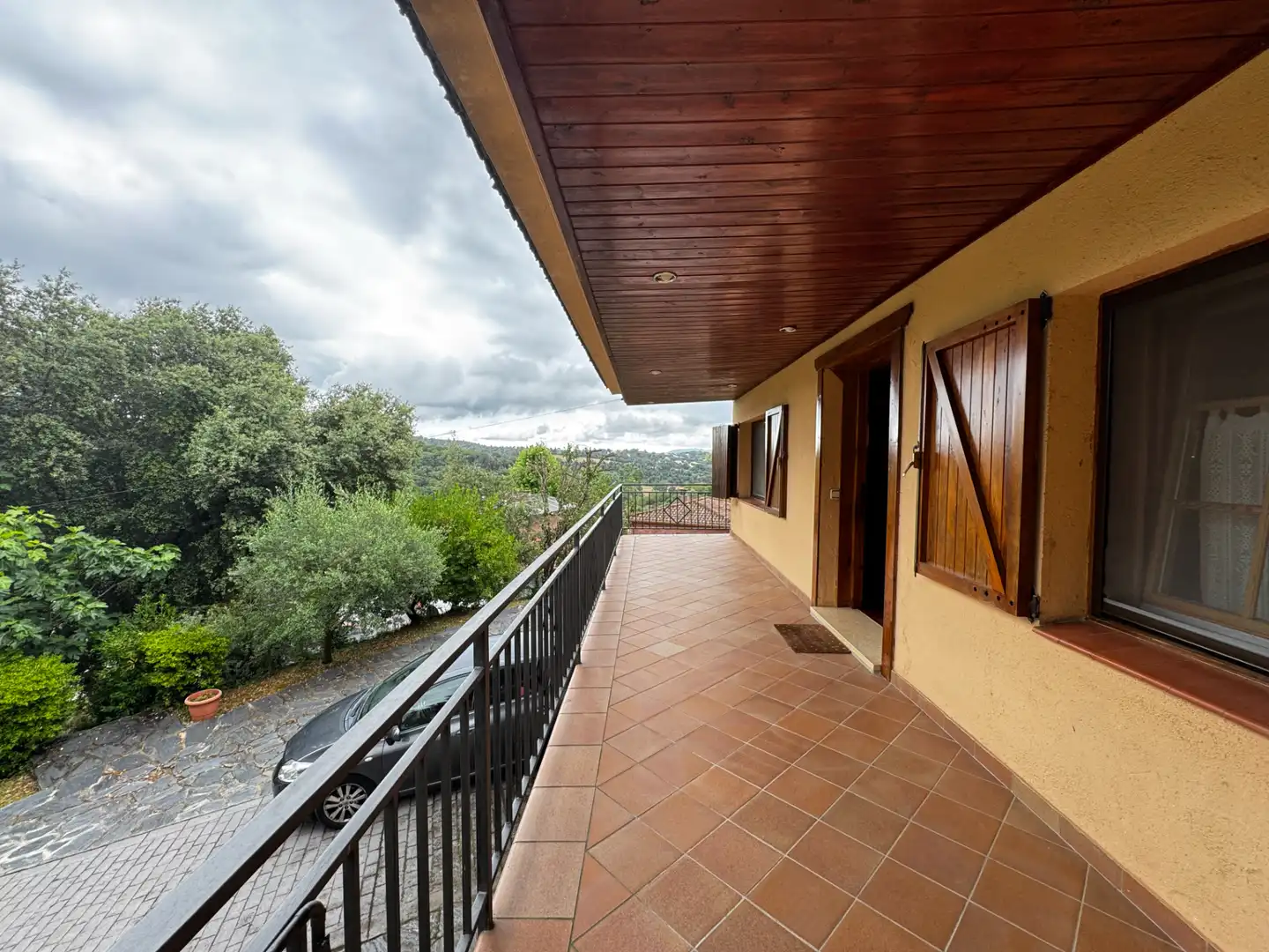Terraza de Casa o chalet en venta en Sant Pere de Vilamajor con Aire acondicionado, Calefacción y Jardín privado
