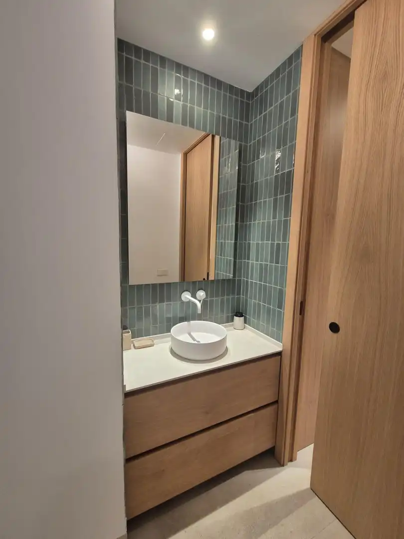 Bany de Planta baixa de lloguer en Santa Margalida amb Aire condicionat, Parquet i Terrassa