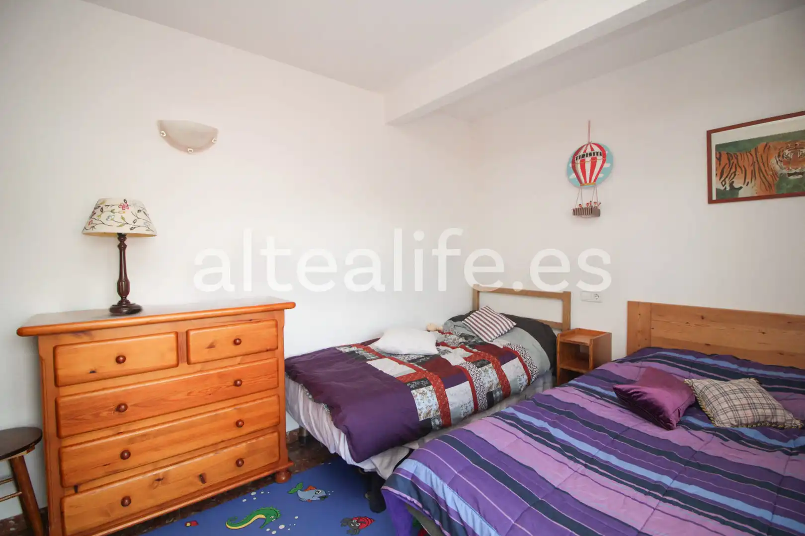Schlafzimmer von Wohnungen zum Verkauf in Altea mit Klimaanlage und Terrasse