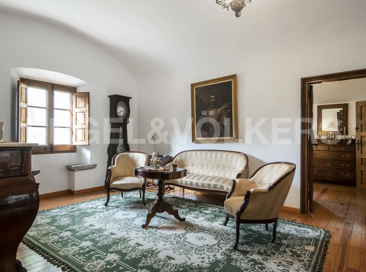 Wohnzimmer von Country house zum Verkauf in La Garriga mit Heizung und Schwimmbad