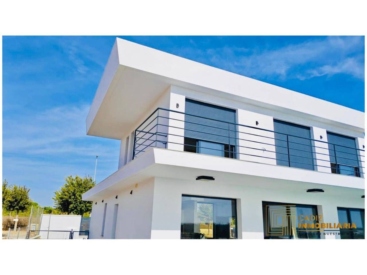 Vista exterior de Casa o chalet en venta en Puerto Real con Aire acondicionado, Jardín privado y Terraza