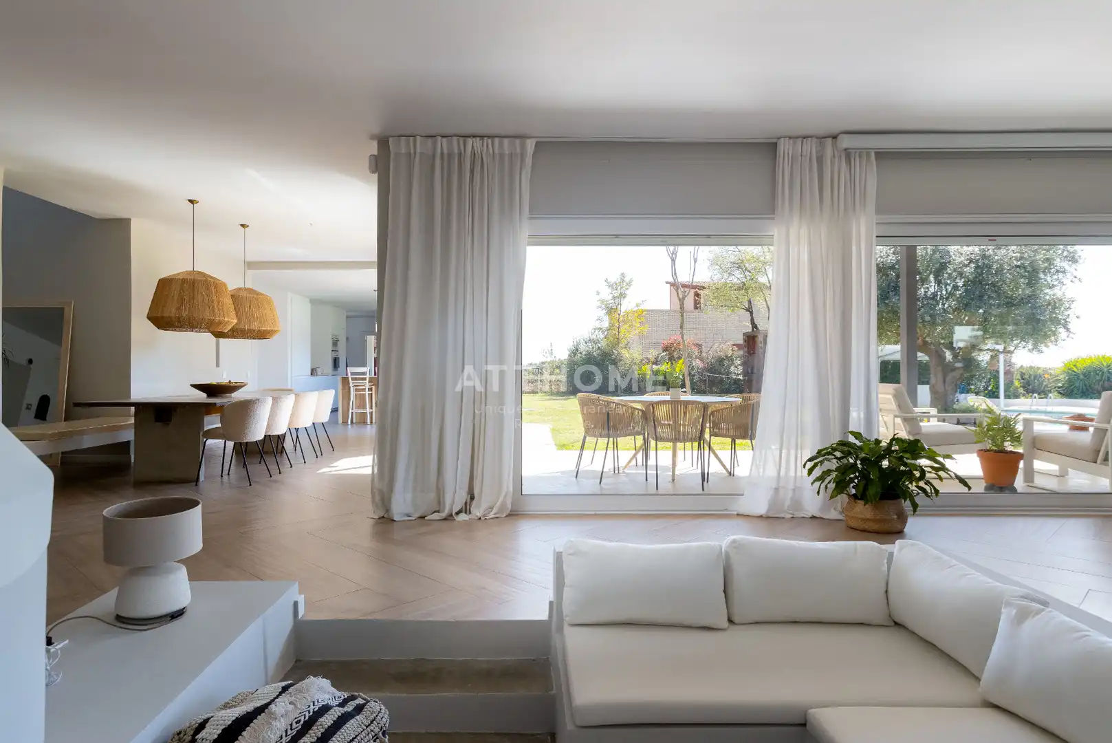 Living room of Houses for rent in Cabrils  with Air Conditioner, Heating and Private garden