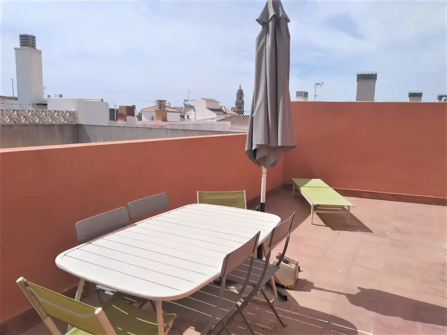 Terraza de Ático en venta en Málaga con Aire acondicionado, Terraza y Amueblado