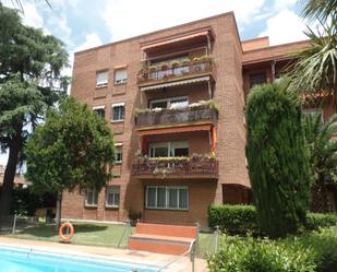 Exterior view of Flat to rent in  Madrid Capital  with Heating, Storage room and Oven