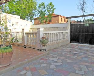 Terrassa de Casa adosada en venda en San Vicente del Raspeig / Sant Vicent del Raspeig amb Calefacció, Jardí privat i Terrassa