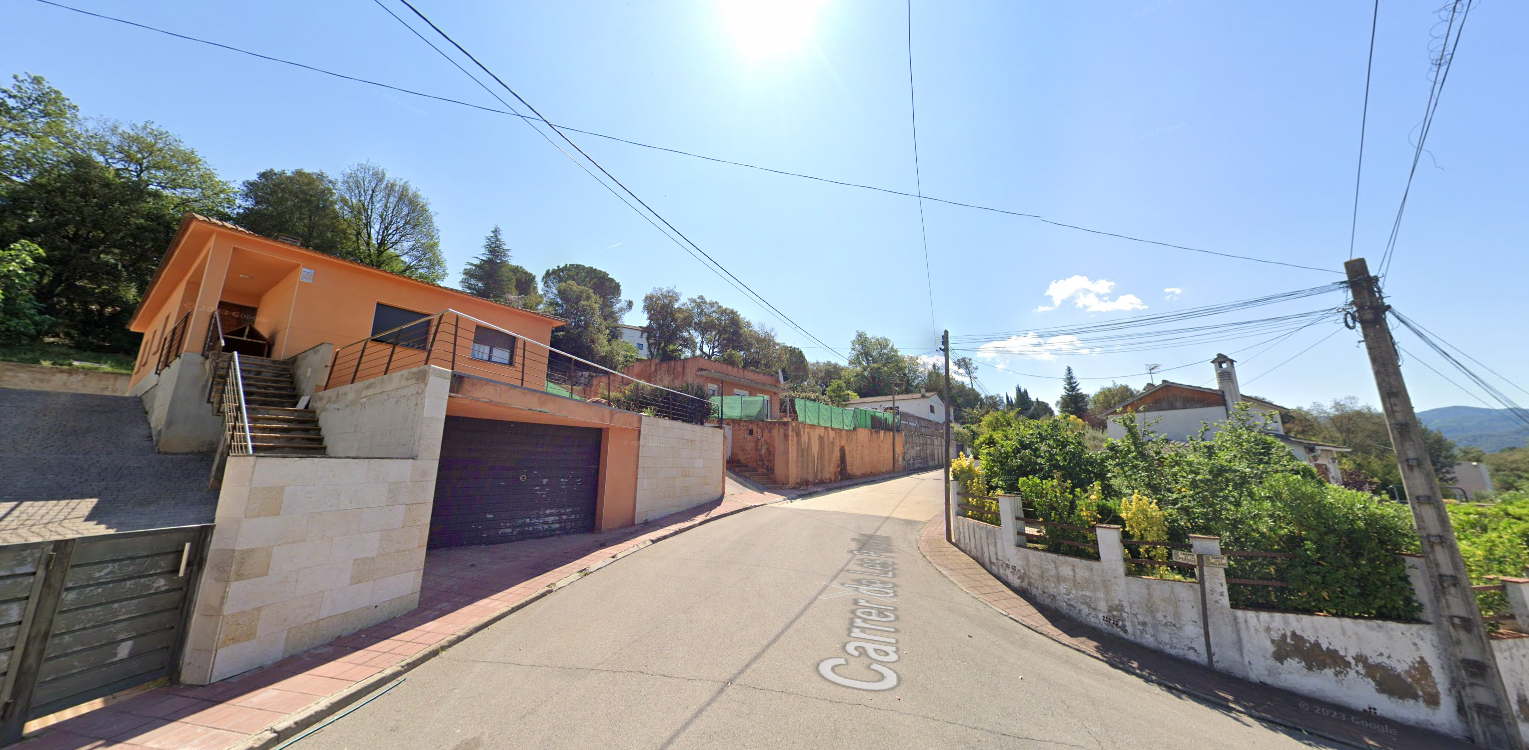 Vista exterior de Piso en venta en Gualba