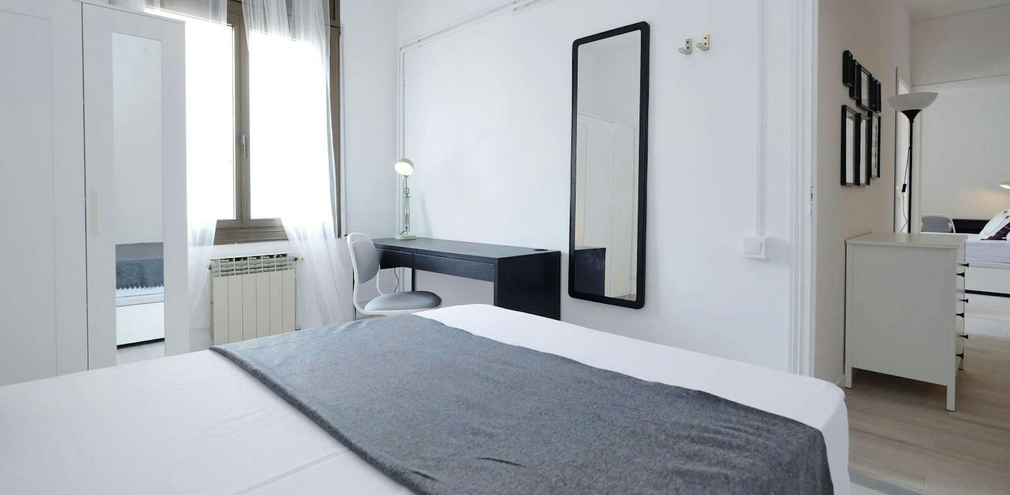 Dormitori de Pis per a compartir en  Barcelona Capital amb Calefacció, Rentadora i Internet