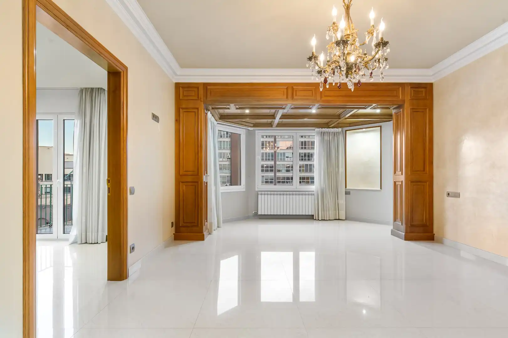 Dining room of Flat for sale in Barcelona  with Air Conditioner, Heating and Terrace