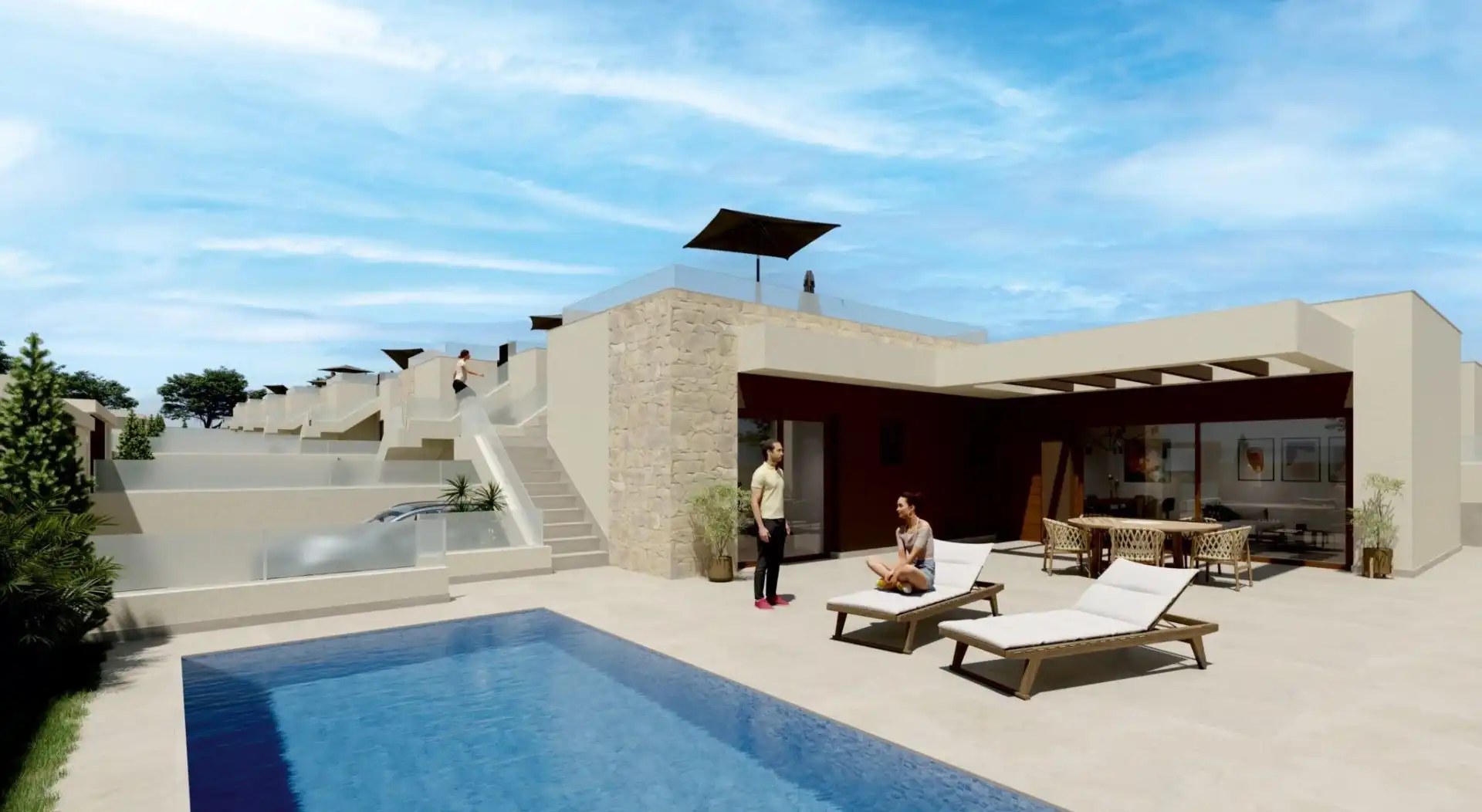 Villa mit Pool zum Verkauf in Rojales