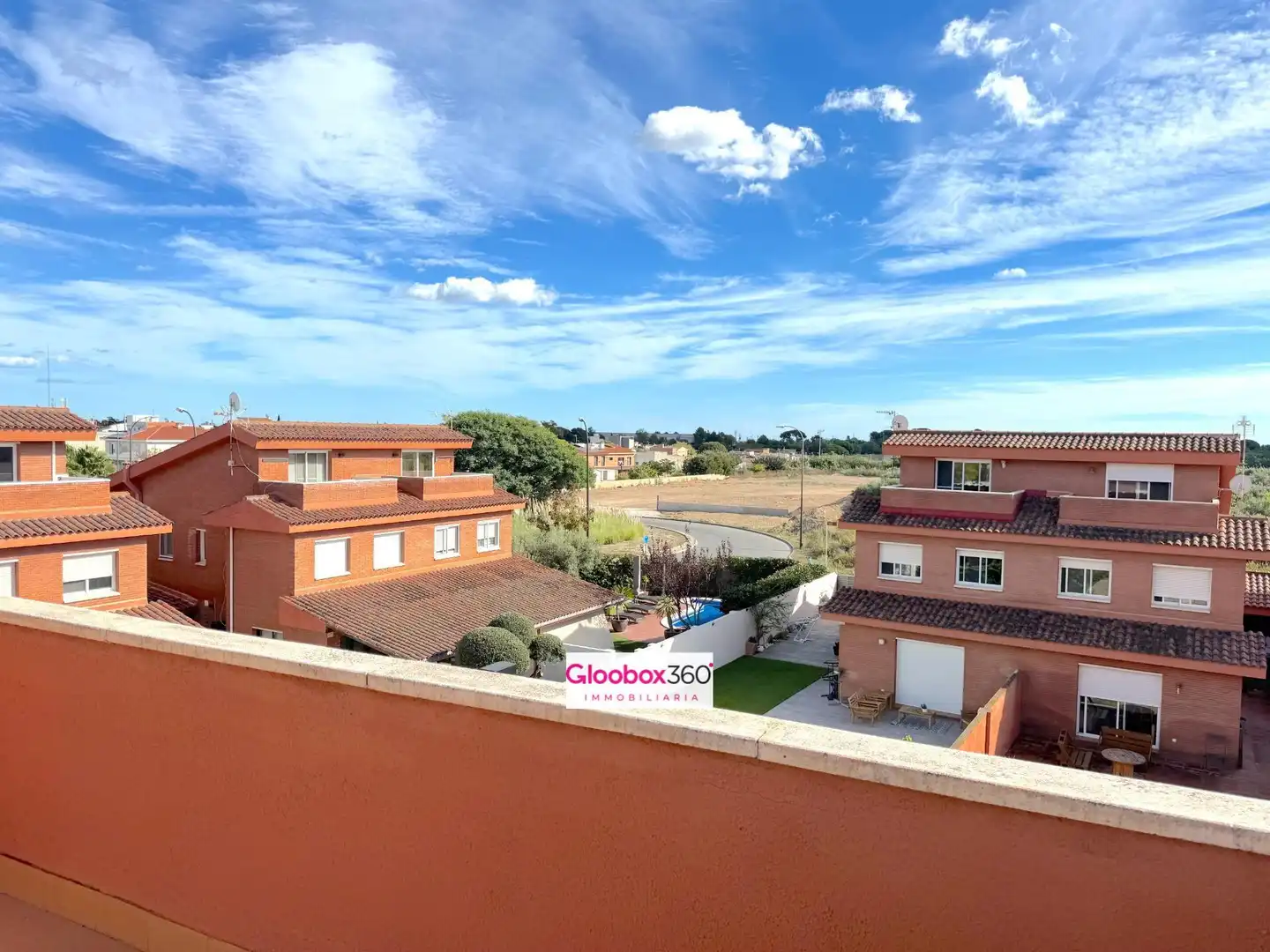 Garten von Einfamilien-Reihenhaus zum Verkauf in Reus mit Klimaanlage, Heizung und Privatgarten