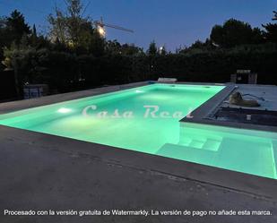Swimming pool of House or chalet for sale in Alpedrete  with Air Conditioner, Heating and Private garden