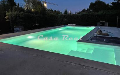 Swimming pool of House or chalet for sale in Alpedrete  with Air Conditioner, Heating and Private garden