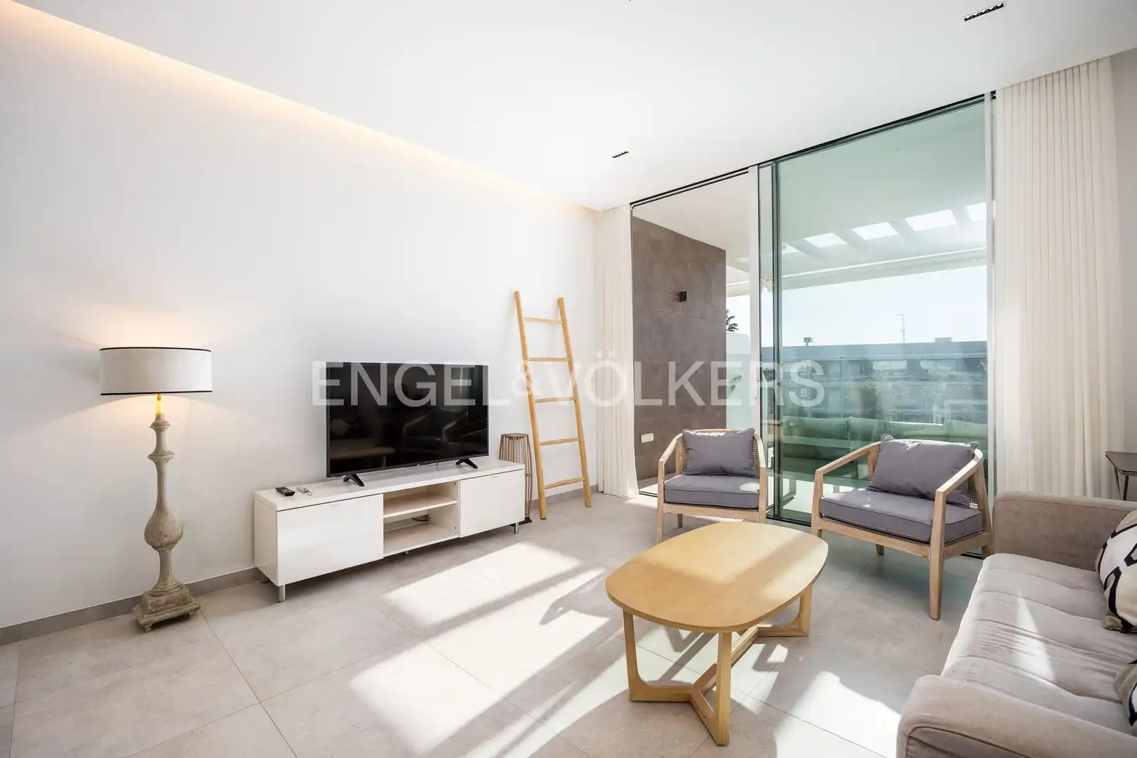 Living room of Attic for sale in Chipiona  with Air Conditioner, Heating and Terrace