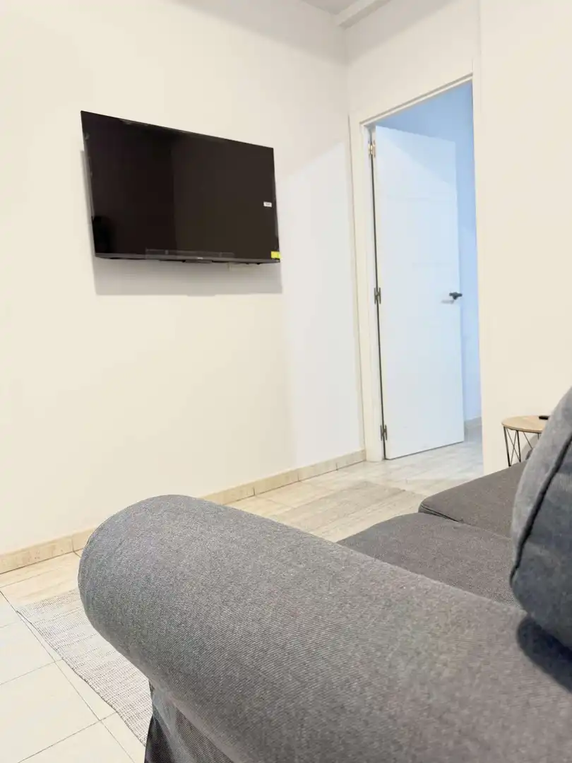 Living room of Apartments for share in  Madrid Capital  with Air Conditioner, Heating and Terrace