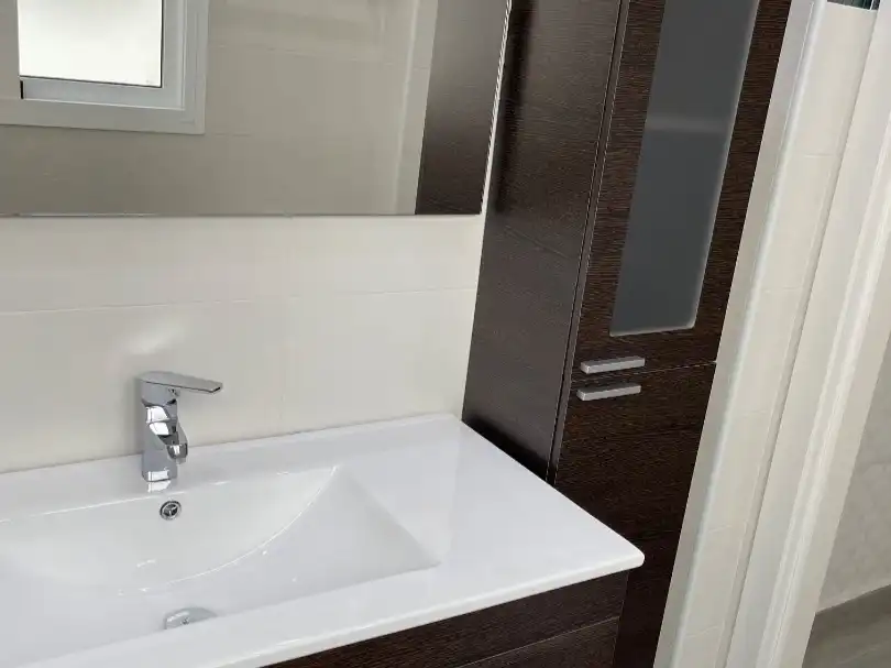 Bathroom of Flat for rent in Alhaurín El Grande  with Air Conditioner, Furnished and Washing machine