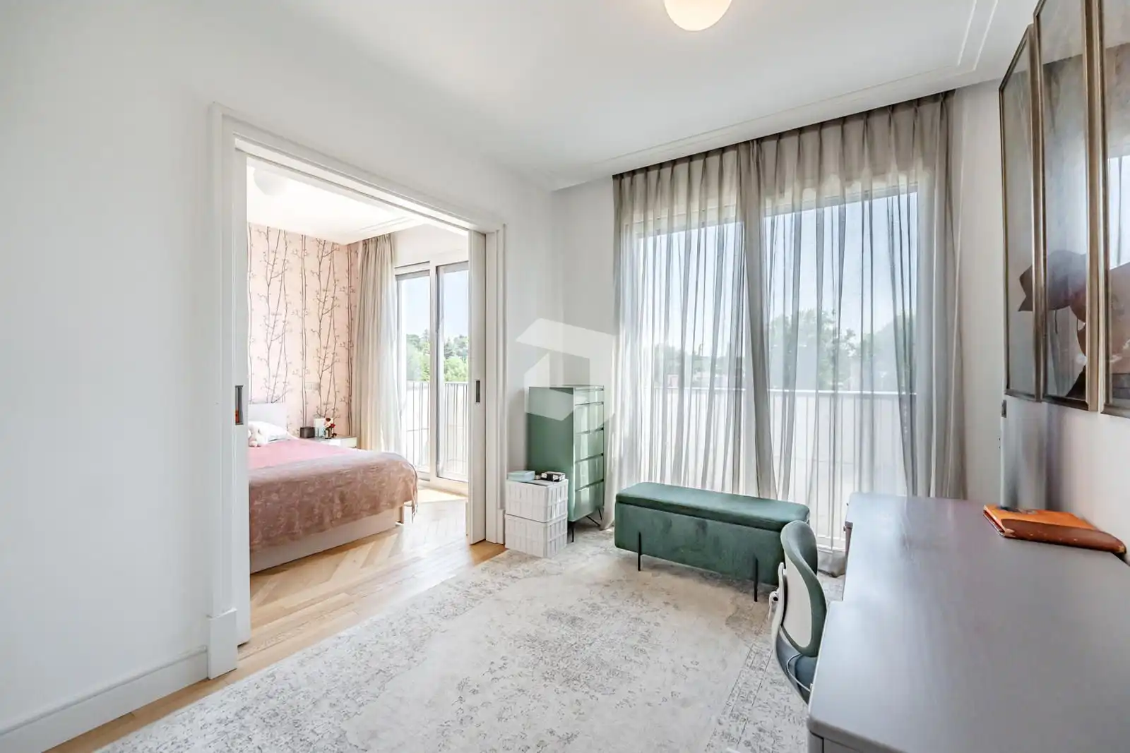 Bedroom of Attic for sale in Madrid  with Air Conditioner, Heating and Parquet flooring