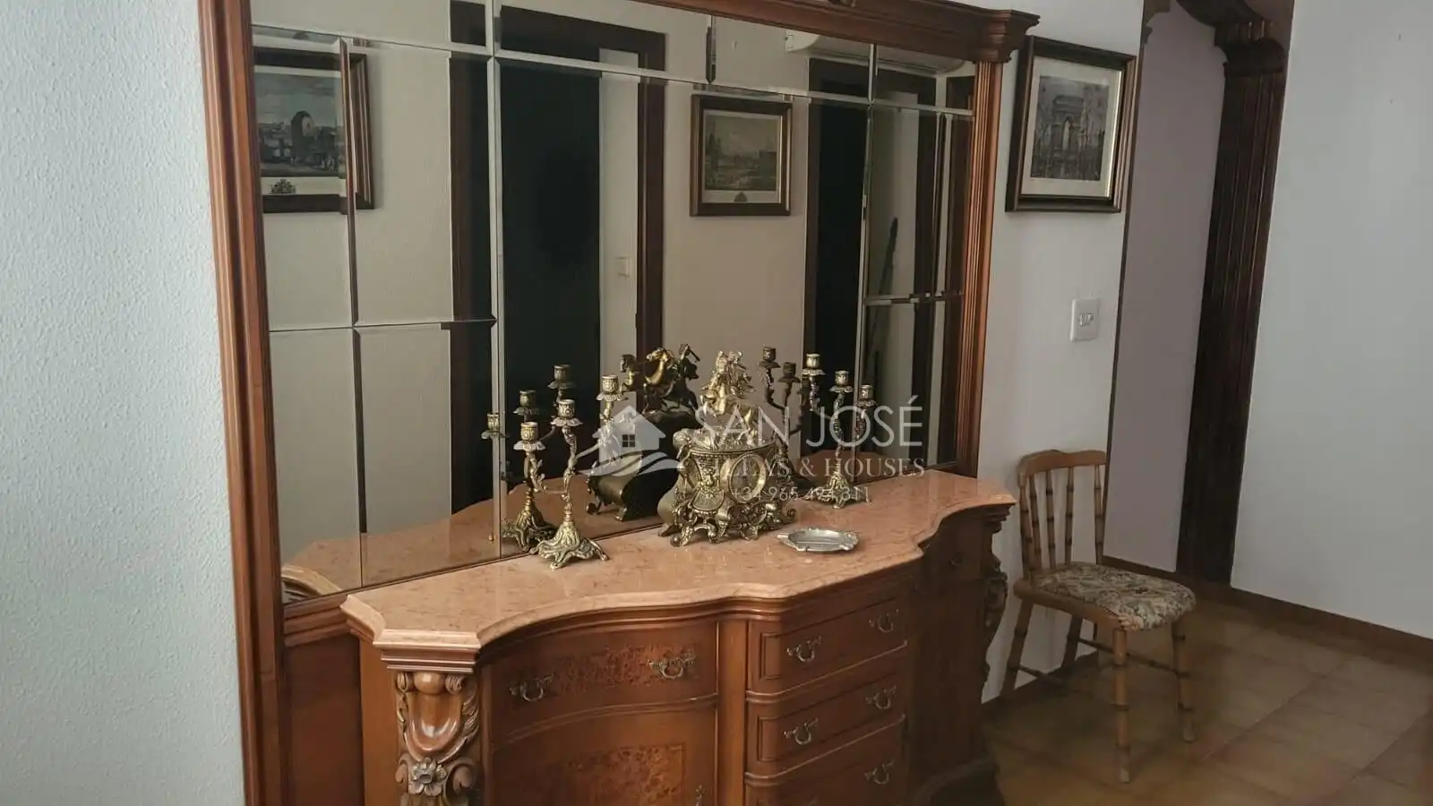 Comedor de Piso de alquiler en El Verger con Aire acondicionado, Amueblado y Balcón