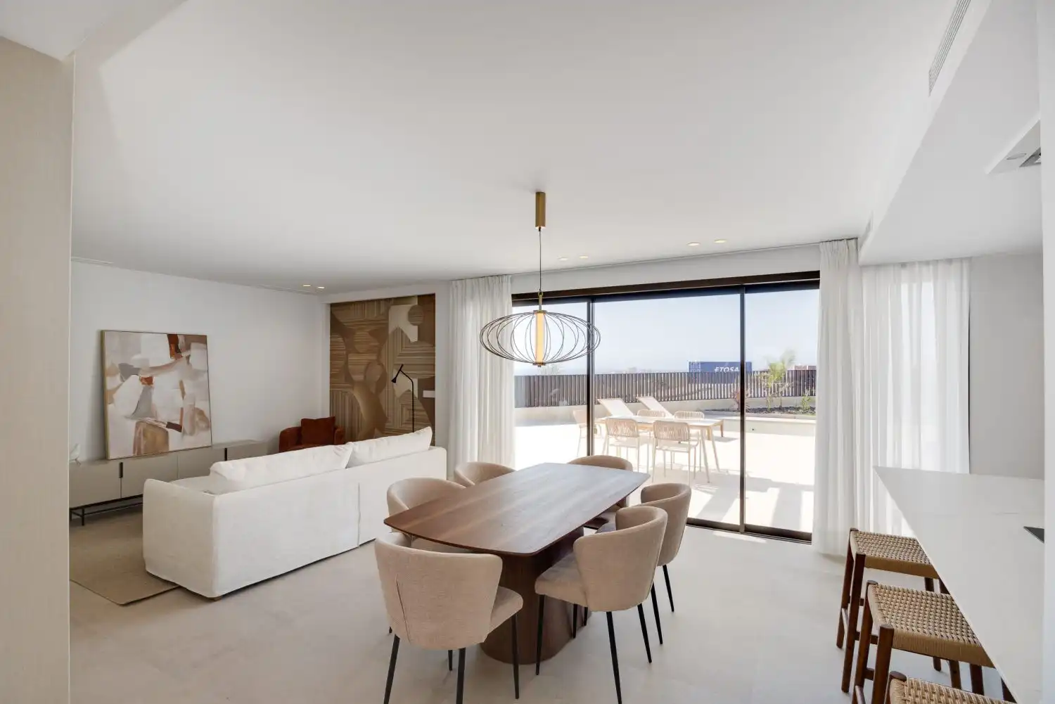 Dining room of Houses for sale in Mutxamel  with Terrace and Swimming Pool
